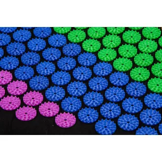 Akupresurní podložka na cvičení XXL, Rainbow
