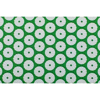 Akupresurní PREMIUM podložka na cvičení s polštářkem 67x42x2 cm, Černá