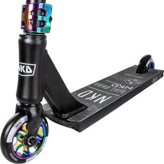 Freestyle koloběžka NKD Rally V4 Black Rainbow Freestyle koloběžka NKD Rally V4 Black Rainbow