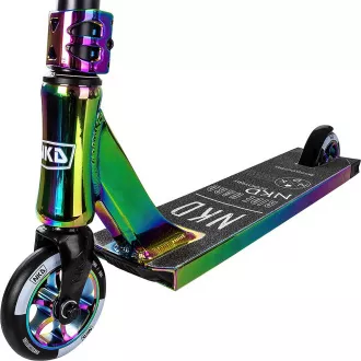 Freestyle koloběžka NKD Rally V4 Rainbow