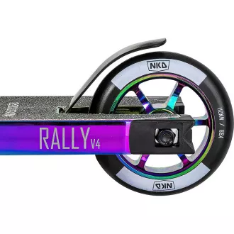 Freestyle koloběžka NKD Rally V4 Rainbow