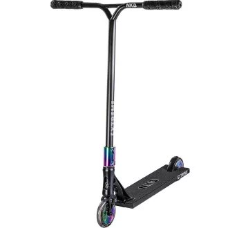 Freestyle koloběžka NKD Extreme, Black-rainbow Freestyle koloběžka NKD Extreme, Black-rainbow