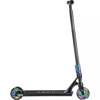 Freestyle koloběžka NKD Extreme, Black-rainbow Freestyle koloběžka NKD Extreme, Black-rainbow