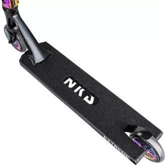 Freestyle koloběžka NKD Extreme, Black-rainbow Freestyle koloběžka NKD Extreme, Black-rainbow