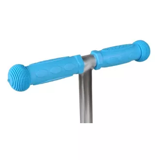 Koloběžka tříkolová MINI SCOOTER se svítícími kolečky, modrá