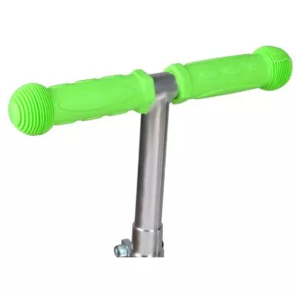 Koloběžka tříkolová MINI SCOOTER se svítícími kolečky, zelená
