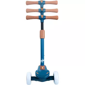 Dětská tříkolová koloběžka Story Mini Friends s LED kolečky scooter , modrá