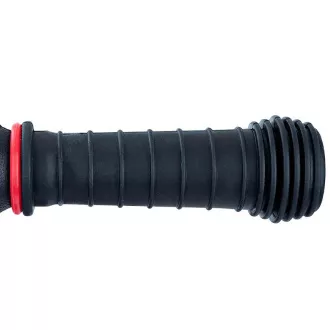 Dětská tříkolová koloběžka Story 2v1 Deluxe se svítícími kolečky mini scooter, černo-červená
