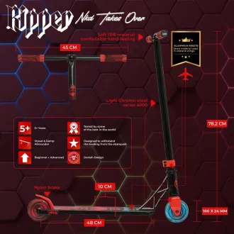 Freestyle koloběžka NKD Ripper Red