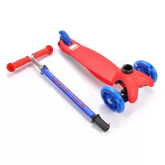 Koloběžka tříkolová MTR MINI SCOOTER BLUSH, LED kolečka