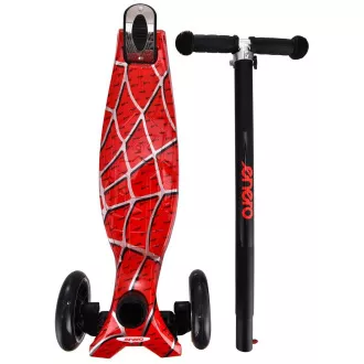 Dětská tříkolová koloběžka MAXI SCOOTER SPIDER