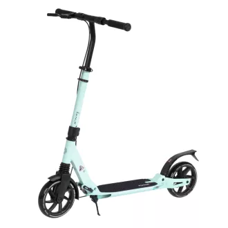 Skládací koloběžka MOVINO X-Way s ruční i nášlapnou brzdou, light mint