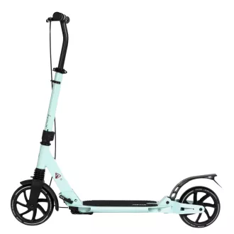Skládací koloběžka MOVINO X-Way s ruční i nášlapnou brzdou, light mint