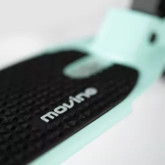 Skládací koloběžka MOVINO X-Way s ruční i nášlapnou brzdou, light mint