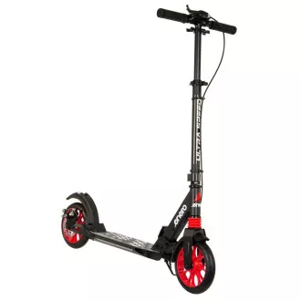 Skládací koloběžka ENERO ULTRA SPEED s kotoučovou brzdou, 200mm, černá