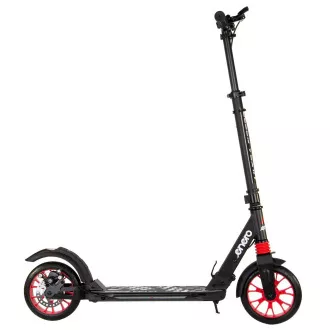 Skládací koloběžka ENERO ULTRA SPEED s kotoučovou brzdou, 200mm, černá