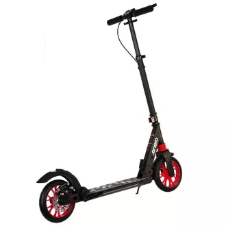Skládací koloběžka ENERO ULTRA SPEED s kotoučovou brzdou, 200mm, černá