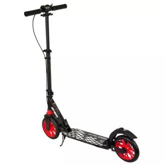 Skládací koloběžka ENERO ULTRA SPEED s kotoučovou brzdou, 200mm, černá