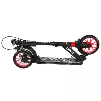 Skládací koloběžka ENERO ULTRA SPEED s kotoučovou brzdou, 200mm, černá