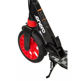 Skládací koloběžka ENERO ULTRA SPEED s kotoučovou brzdou, 200mm, černá