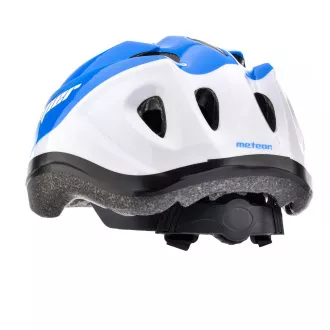 Cyklistická přilba MTR APPER, modrá-bílá, M