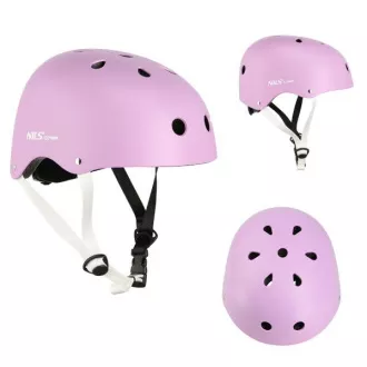 Freestyle přilba NEX fialovo-bílá, L (58-61cm)