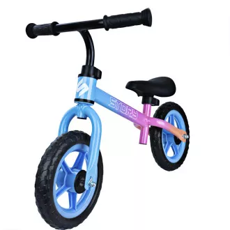 Dětské odrážedlo Story Run Racer, Modro-růžová