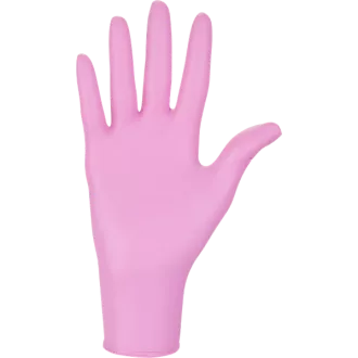 NITRYLEX PINK - Nitrilové rukavice (bez pudru) růžové, 100 ks, S