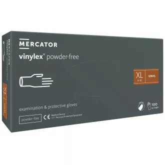 VINYLEX POWDER FREE - Vinylové rukavice (bez pudru) bílé, 100 ks, L