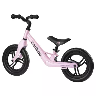 Odrážedlo MOVINO Cariboo MAGNESIUM PRO s odlehčeným rámem, kola 12", růžová