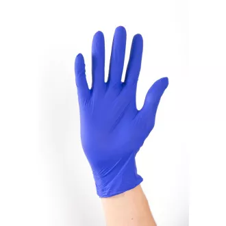 NITRYLEX MAXTER - Nitrilové rukavice (bez pudru) tmavě modré, 100 ks, XL