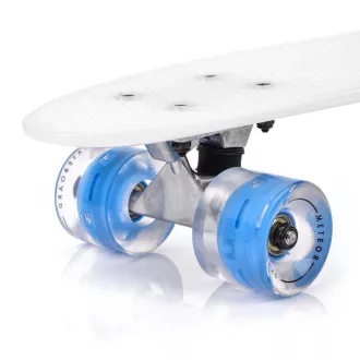 Pennyboard MTR GLOW WHITE 56 cm LED kolečka