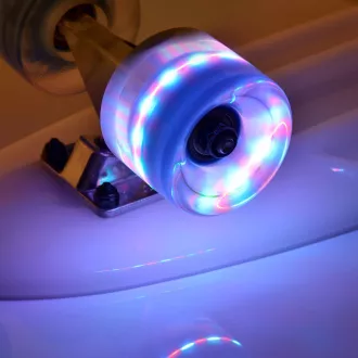 Pennyboard MTR GLOW WHITE 56 cm LED kolečka