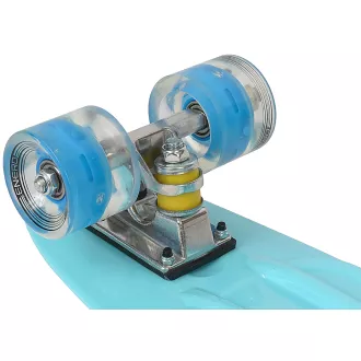 Pennyboard ENERO BABY BLUE, 56 cm s LED kolečky