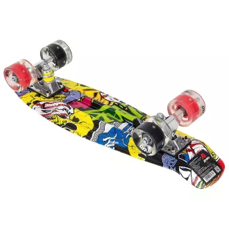 Pennyboard ENERO STREET-ART, 56 cm s LED kolečky Pennyboard ENERO STREET-ART, 56 cm s LED kolečky