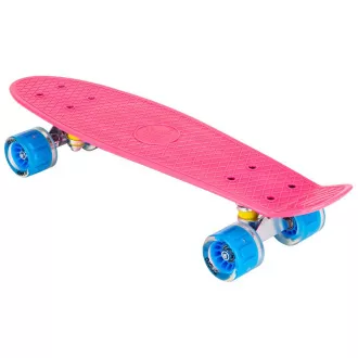 Pennyboard ENERO RUBY, 56 cm s LED kolečky