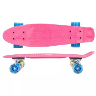 Pennyboard ENERO RUBY, 56 cm s LED kolečky