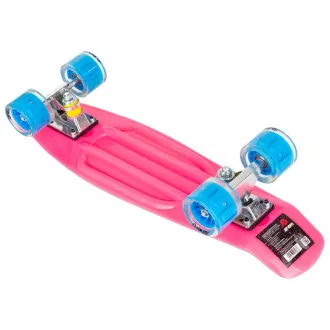 Pennyboard ENERO RUBY, 56 cm s LED kolečky