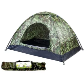 Turistický stan pro max. 3 osoby, 2x2m, maskáčový Turistický stan pro max. 3 osoby, 2x2m, maskáčový