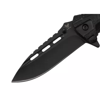 Pružinový nůž s křesadlem 21cm