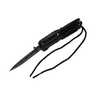 Pružinový nůž s křesadlem 21cm