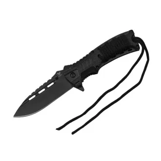 Pružinový nůž s křesadlem 21cm