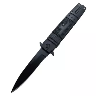 Myslivecký taktický nůž FINKA 22 cm, černý
