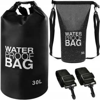 Vodotěsný vak Dry Bag 30 l, Šedá