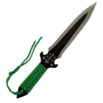 Sada vrhacích nožů s pouzdrem, 25 cm 3 ks