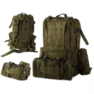 Maskáčový batoh Lynx, vojenská kamufláž - 48.5 l, Maskáč pouštní