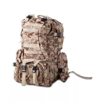 Maskáčový batoh Lynx, vojenská kamufláž - 48.5 l, Maskáč pouštní