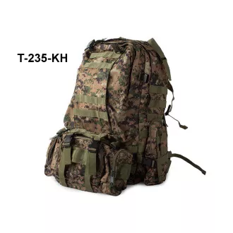 Maskáčový batoh Lynx, vojenská kamufláž - 48.5 l, Maskáč pouštní