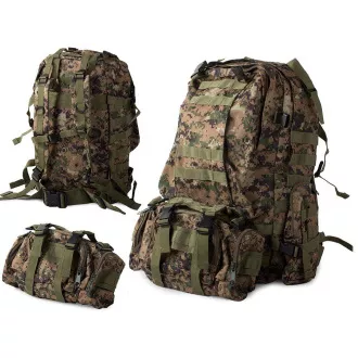 Maskáčový batoh Lynx, vojenská kamufláž - 48.5 l, Maskáč pouštní