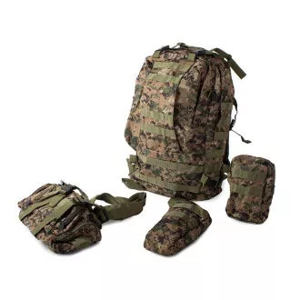 Maskáčový batoh Lynx, vojenská kamufláž - 48.5 l, Maskáč pouštní